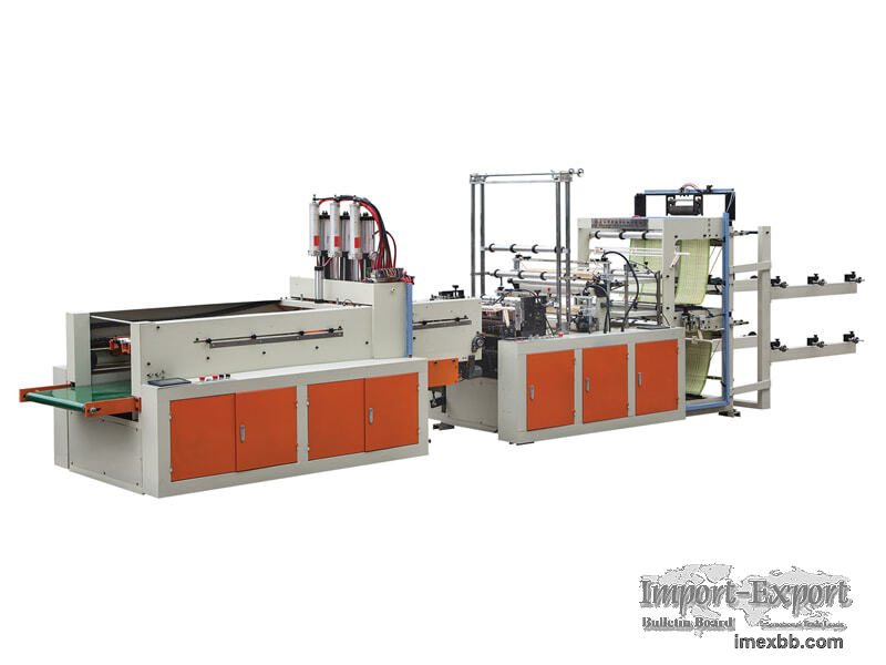 Automatic Double-Layer Six-Line T-Shirt Bag Making Machine