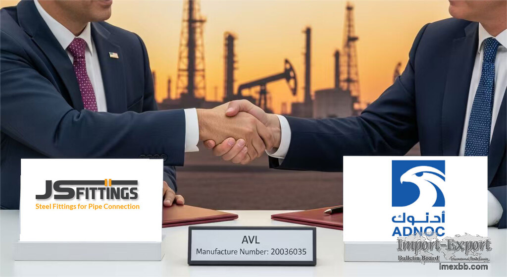 JS Fittings officially becomes ADNOC’s supplier
