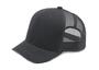 Short Bill Trucker Hats Black Blank Short Brim Baseball Mesh Cap