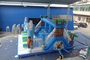 large inflatable comb obstacle course party Inflatable obstacle course for 