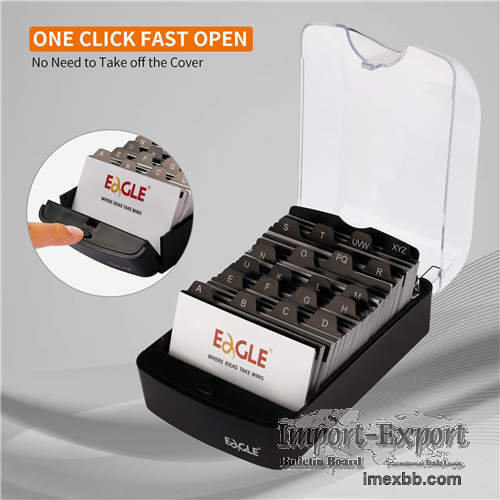 Eagle 808S Business Name Card Box