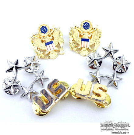 Metal Badges, Buckles, Buttons