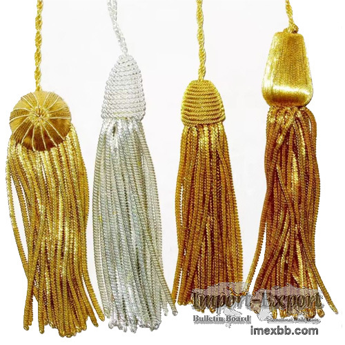 Bullion And Silk Tassels