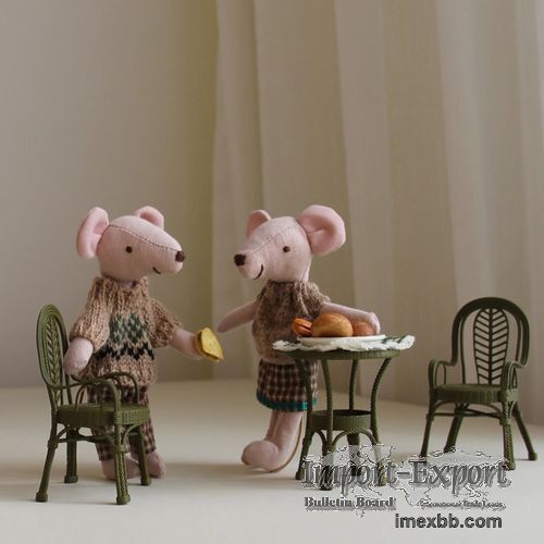 Miniature Dollhouse Dining Room Set