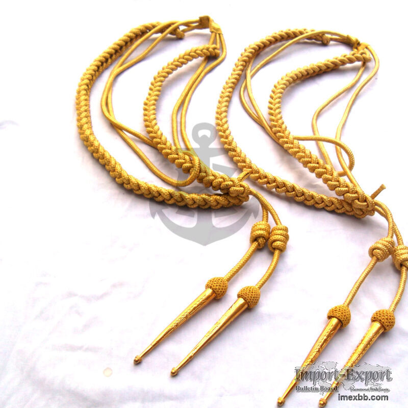 Bullion Wire Aiguillettes