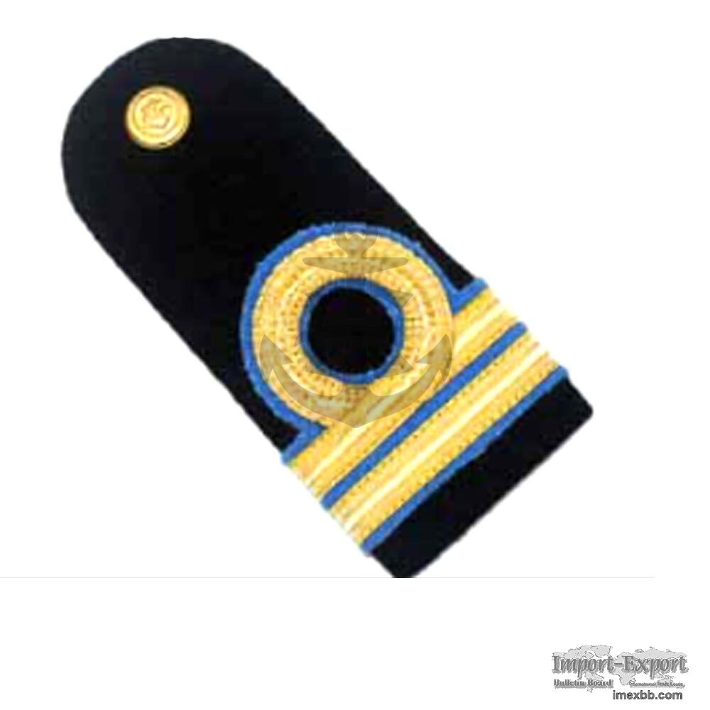 High Quality Wholesale Ship Captain officer Shoulder Board Supplier