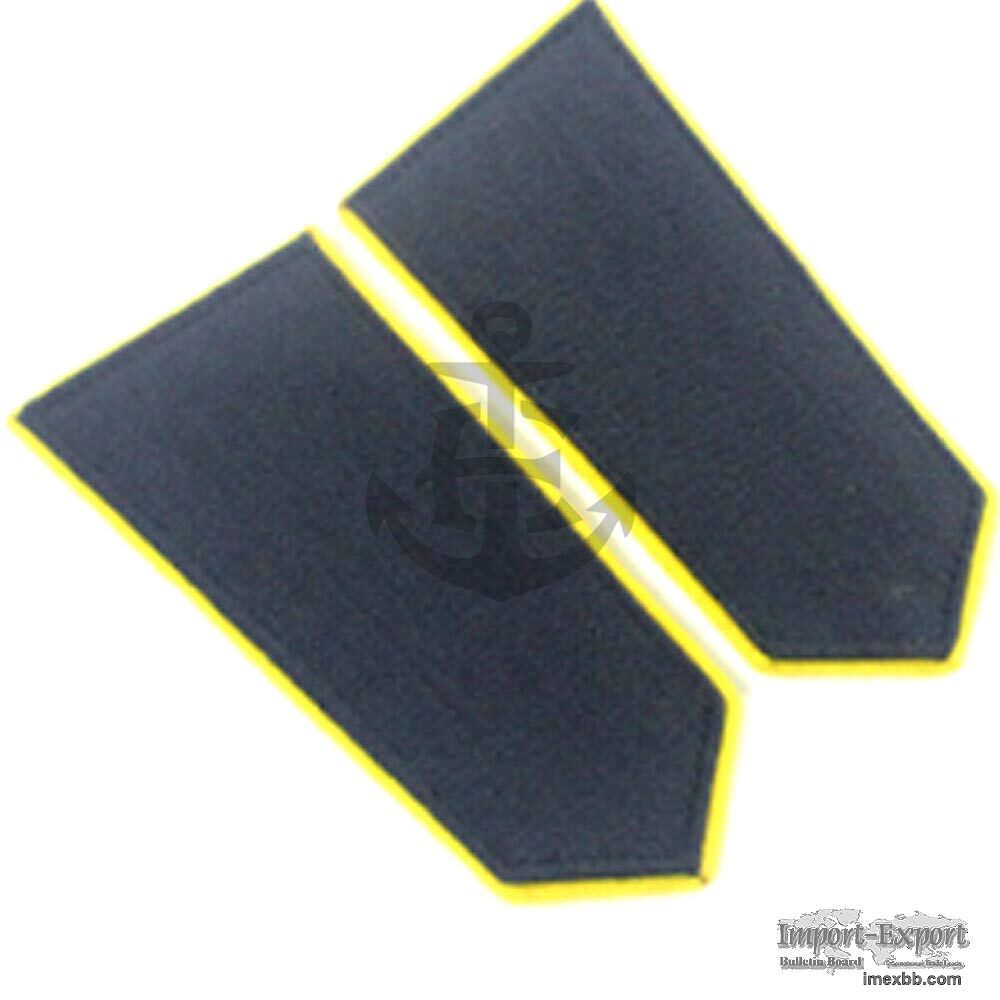 Military Epaulette Gray and Yellow