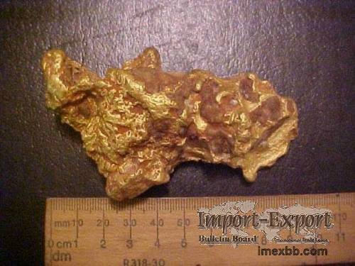 Au Gold Bars or Dust and Natural Rough Diamonds for Sale.