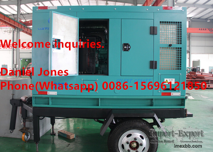 trailer type mobile generator for special power generator set