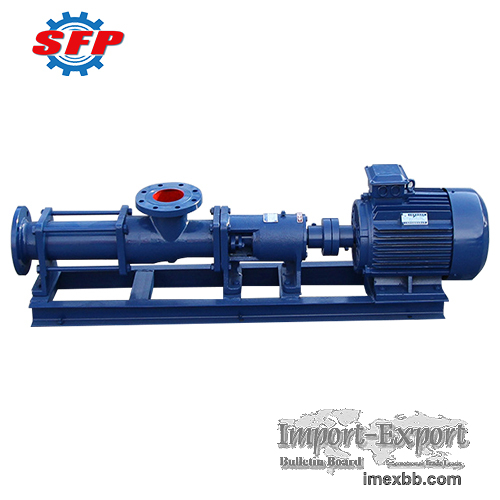 Promotion G Series Electric Horizontal Sludge Single Screw Mono Pump