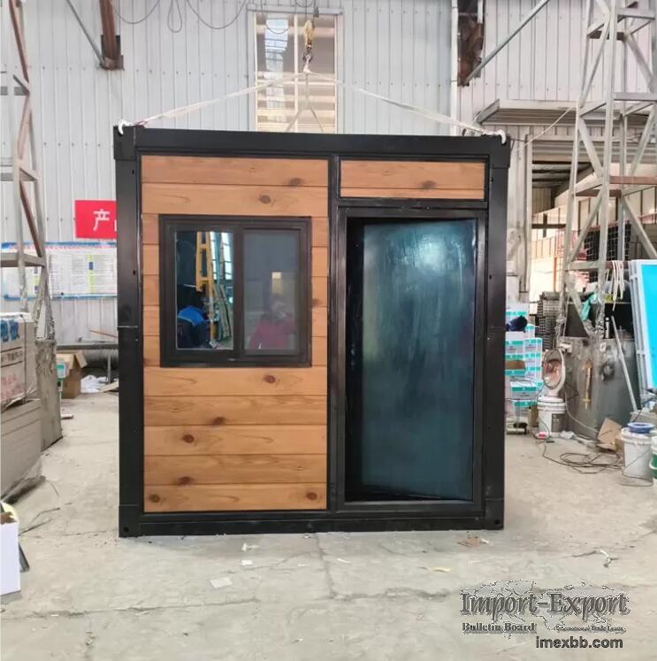 Imitation Wood Grain Light Steel Structure Folding House