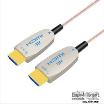 Super Slim 8K HDMI 2.1 Fiber Active Optical Cable-AM to AM-48Gbps