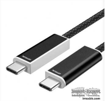 Fiber Optic C USB4 Active Optical Cable 5m 40Gbps