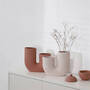 Nordic Decorative Ceramics Vases U-Shaped Customize Flower Vase