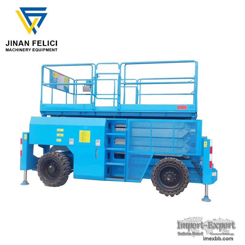 Cross Country Scissor Type Aerial Work Platform