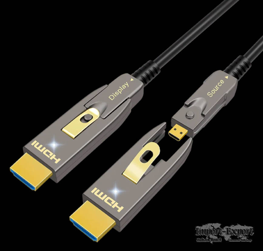 Detachable 8K HDMI 2.1 AOC-Active Optical Cable