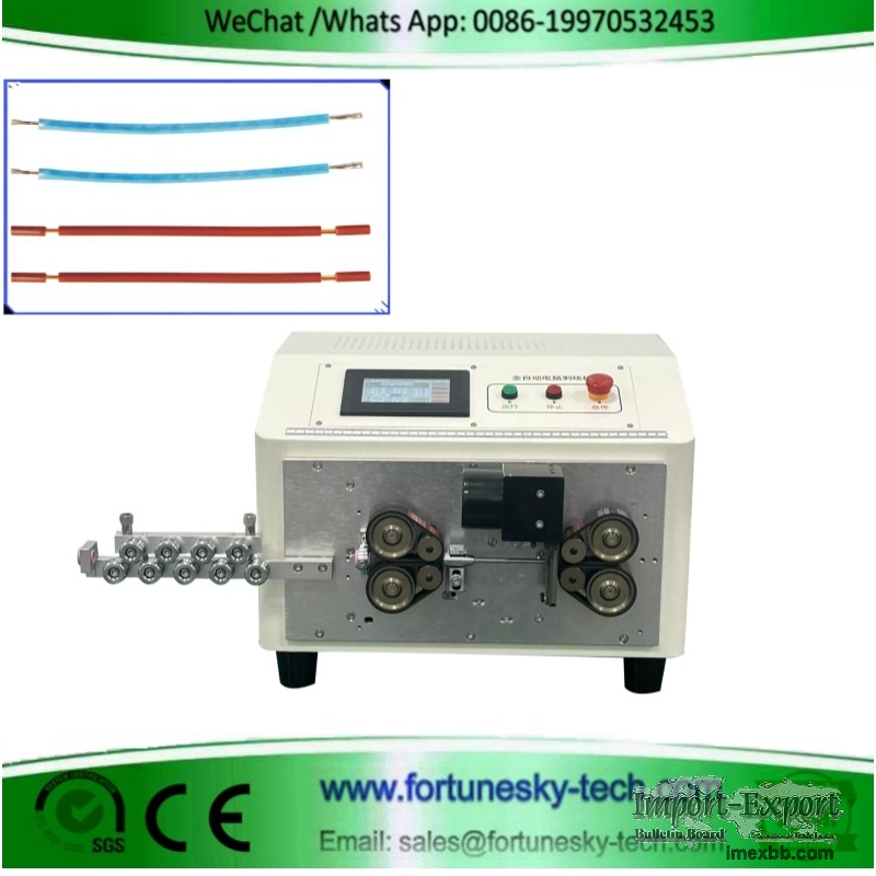 Automatic 6SQMM Wire Cutting Stripping Machine