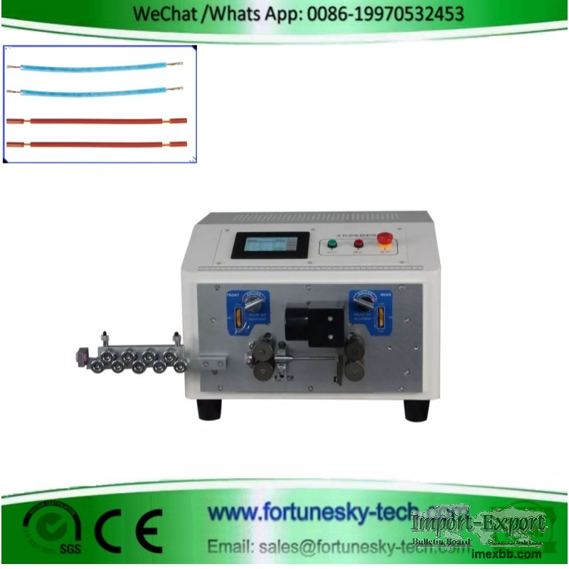 Automatic AWG30-12 Wire Cutting Stripping Machine