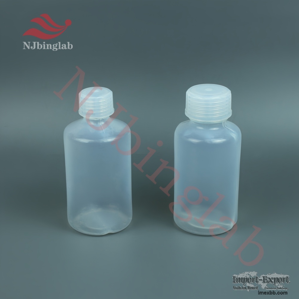 300ml PFA Sampling Bottle Reagent Storage Bottle Gl45 Wide-Mouth for Icp-Ms