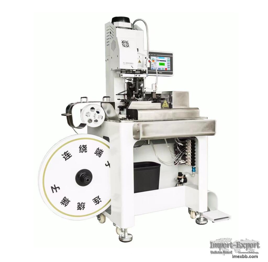HL-DX04  High-Precision Multi-core wire stripping and crimping machine