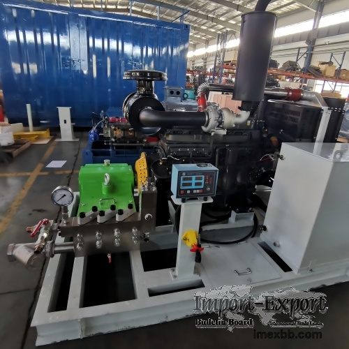 Compact Double lubrication High-pressure Industrial Pump