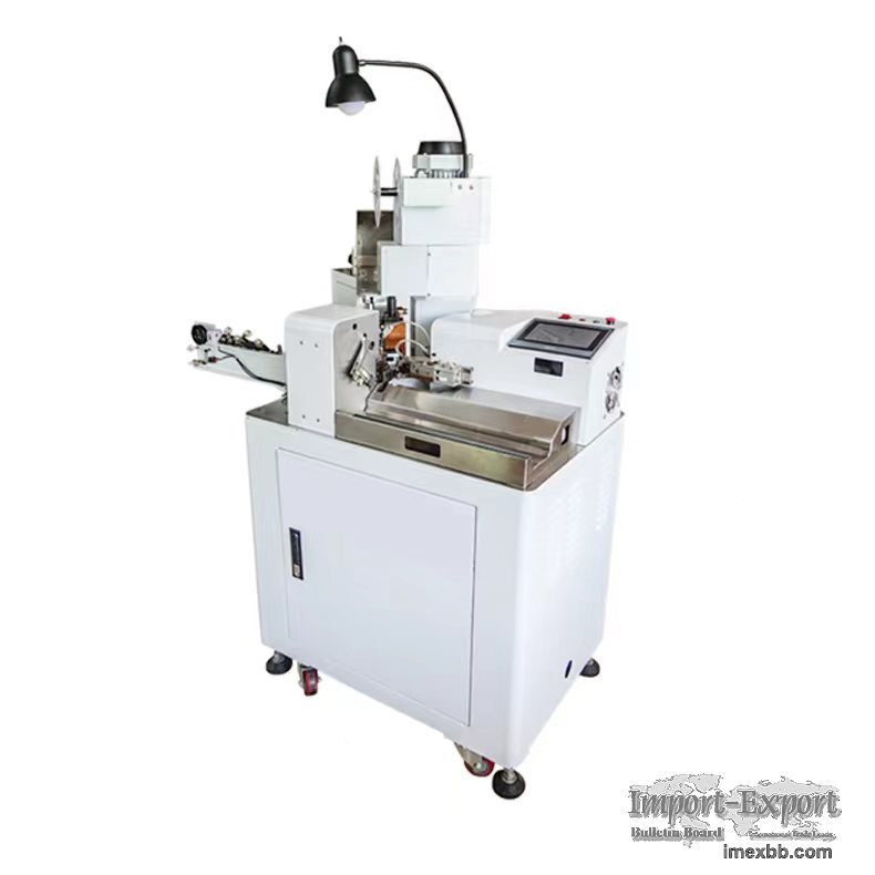 HL-R01 Full Automatic Terminal Crimping Machine one head with tin plated.