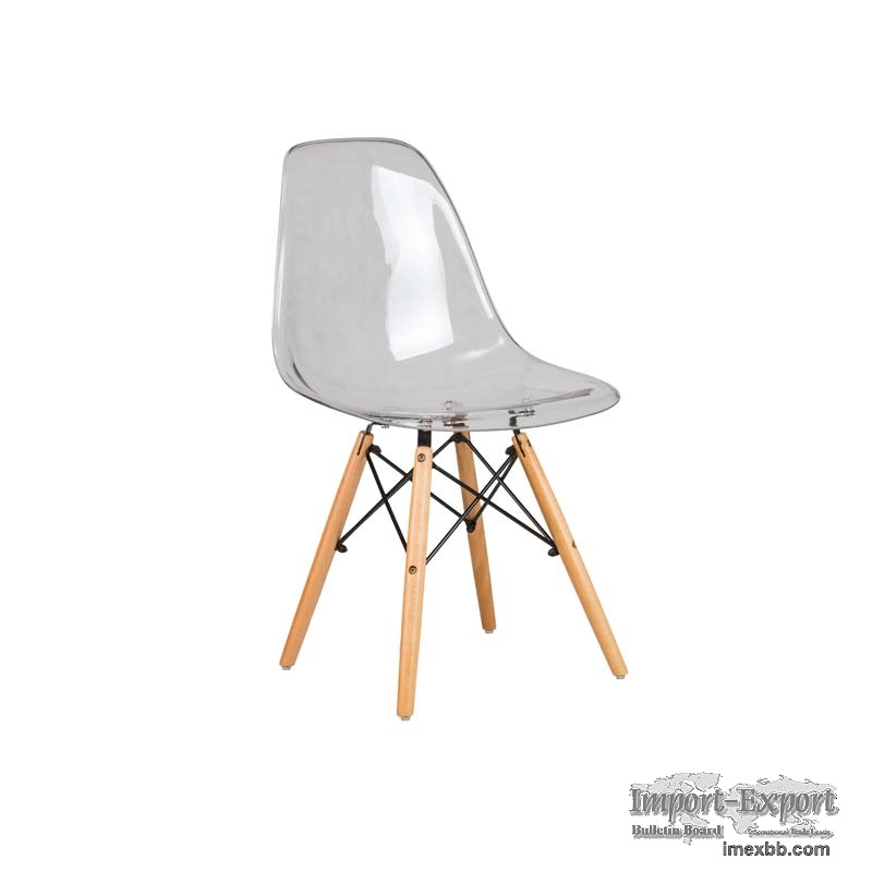 PC DSW EAMES CHAIR Clear H-611P