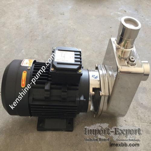 SFBZ stainless steel semi-open impeller self priming pump
