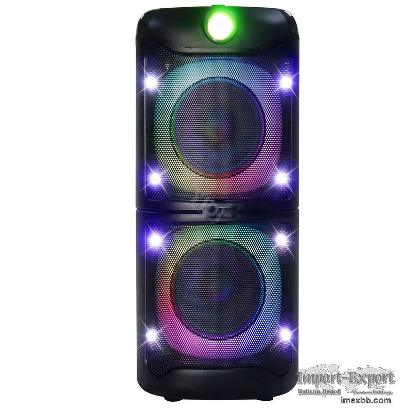 YD-T2455-6-Yidi dual 6.5 inch with handle speaker