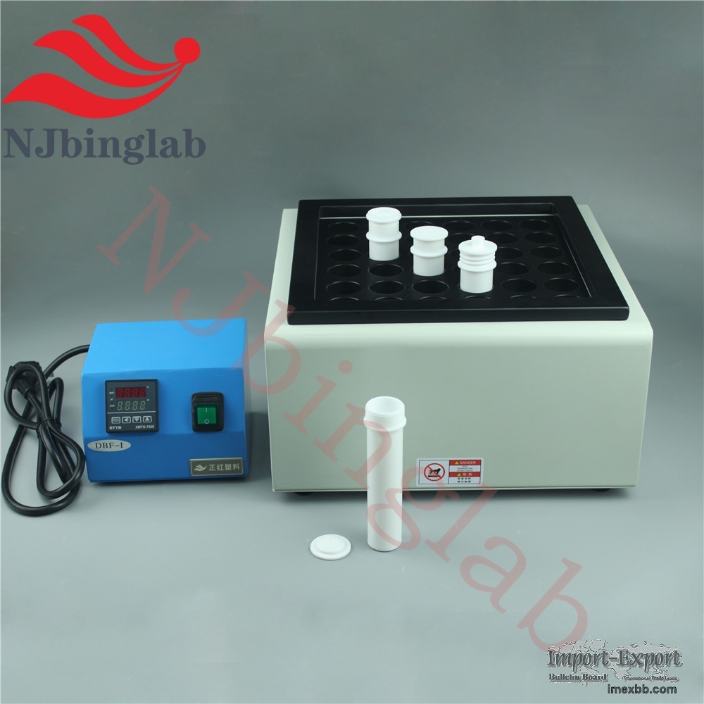 PFA Coated Graphite Digestion Apparatus Used in Highly Corrosive Environmen