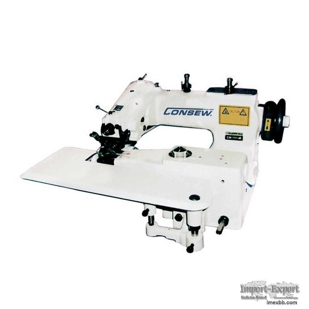 Consew CM101 Single Thread Chainstitch Blindstitch Machine with Assembled T