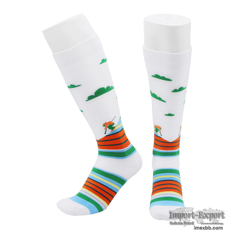 Personalized Merino Compression Ski Socks