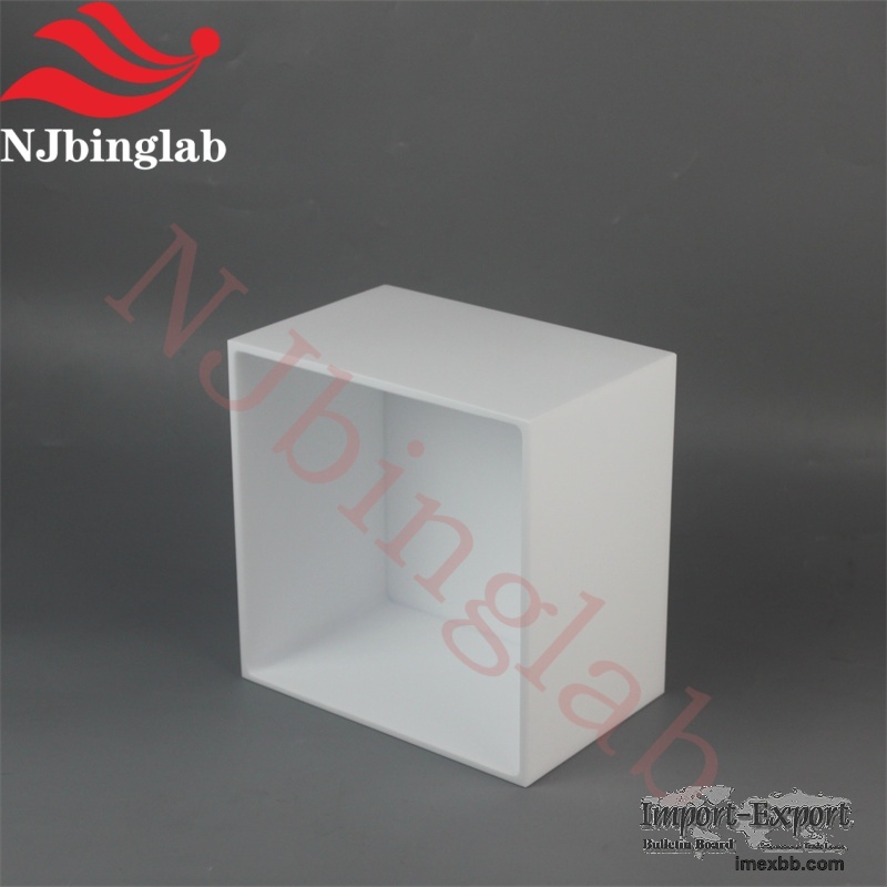 Njbinglab PTFE Acid Cleaning Square Tank with Lid for Semiconductor Chip Et