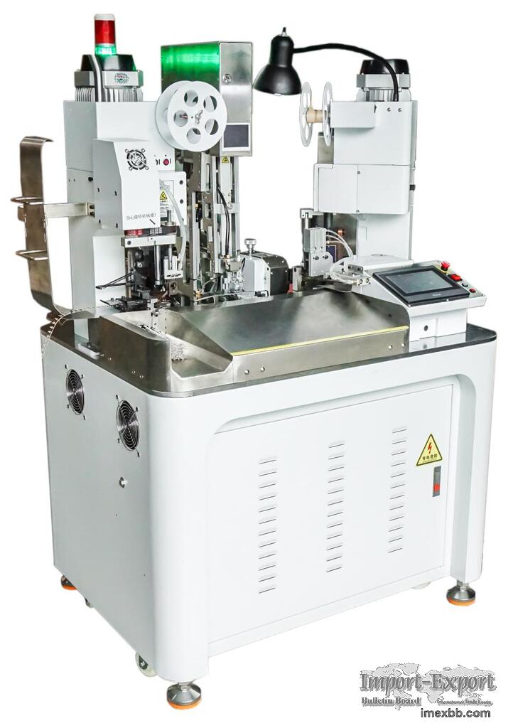 HL-CMC01  Insert wire seal strip and crimp machine