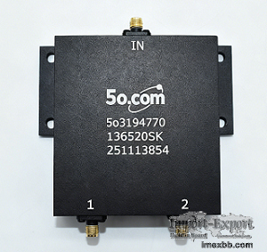 5 to 1000MHz 4 Way Power Divider