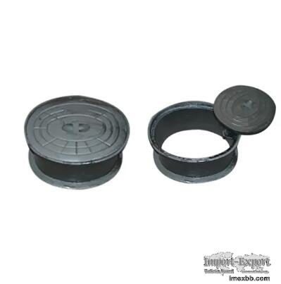 Round Black Ductile Cast Iron Surface Box