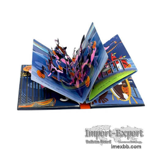 Custom Children Interesting Fun Educational Pop up Book