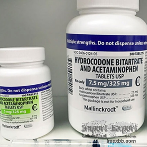 Buy Hydrocodone USP 7.5 mg Pain Killer Pills Online WhatsApp: +491630405954