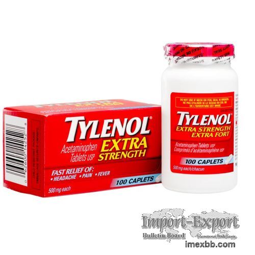 Buy Tylenol Tablet 500mg Pain Killer Pills Online -WhatsApp:+491630405954