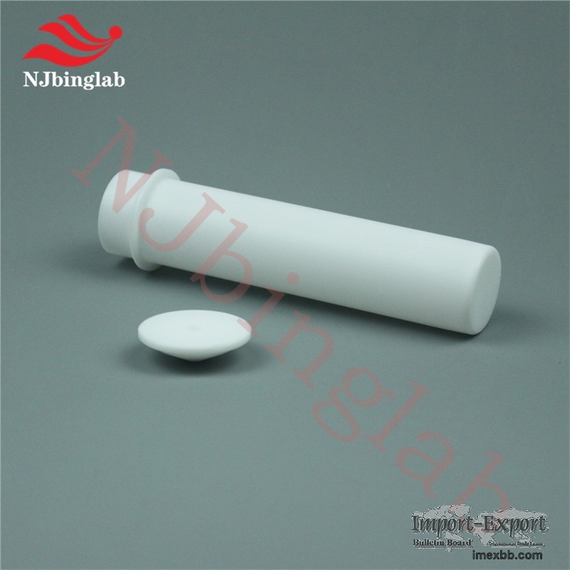 Njbinglab PTFE Digestion Tube, Threaded Cap and Reflux Cover Available, Cus