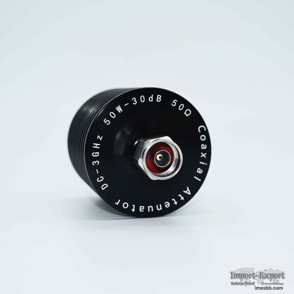 DC-3GHz 50W Coaxial Attenuator 1-60dB Optional