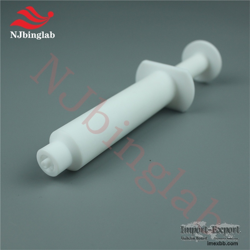 High-Quality PTFE Syringe Acid & Alkali Resistant 50ml Labware for Precise 
