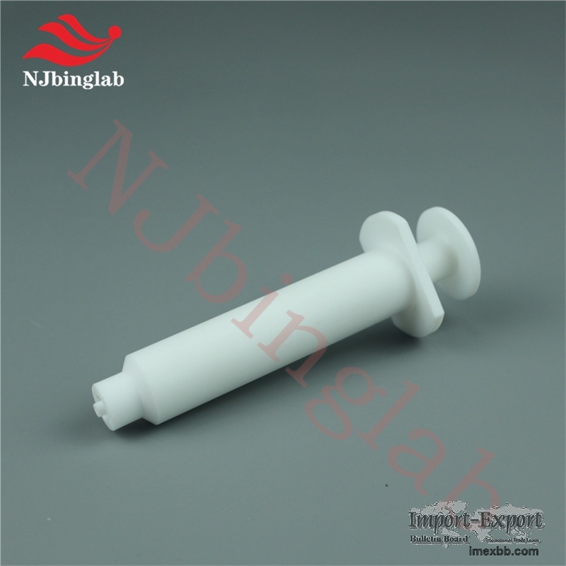 PTFE Syringe 30ml Acid Alkali Resistant Precise and Safe Laboratory Sampler