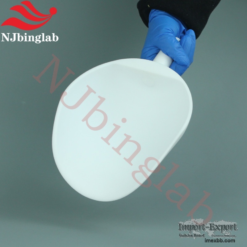 PTFE Round Shovel Designed for Pharmaceutical Industry Transferring Sensiti
