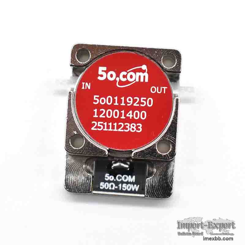 0.6 to 5.0GHz RF Drop in Isolator for Satcom