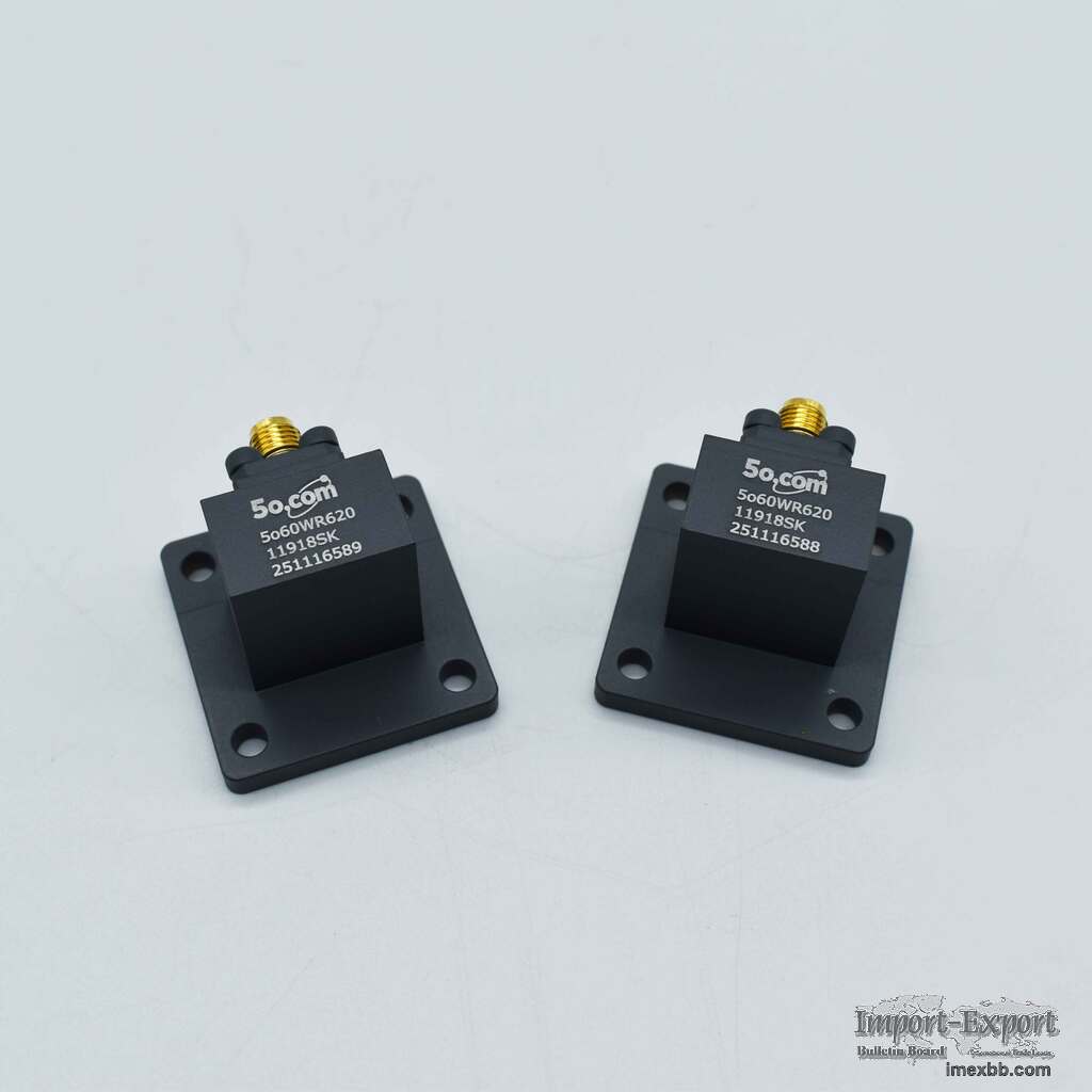 WR62 BJ140 Waveguide to Coaxial Adapter 11.9 to 18.0GHz