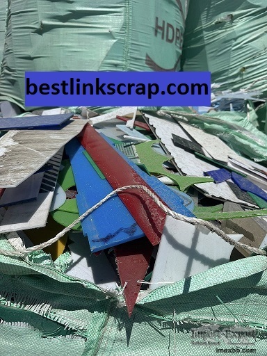 PMMA Acrylic Scrap Supplier, PMMA Offcuts Scrap Supplier, Pallet, Crushed