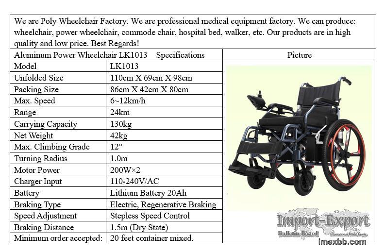 medical equipment wheelchair power wheelchair commode chair hospital bed wa