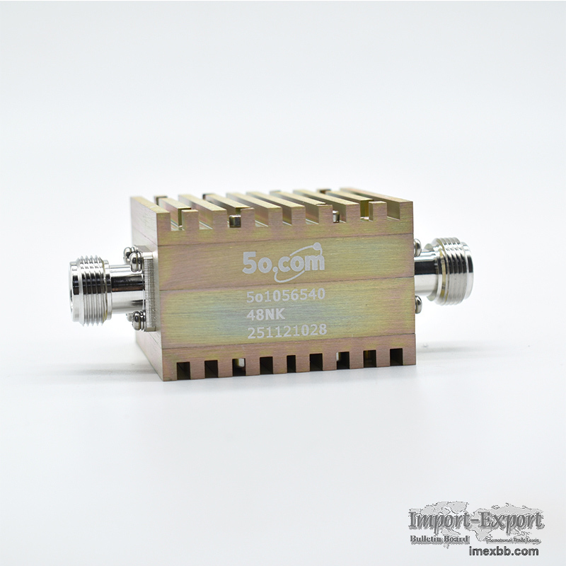 High Power 300W 4.0 to 8.0GHz RF Coaxial Circulator