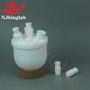 PTFE Flask Four-Necked Round-Bottom Reactor with Threaded Connection Easy t